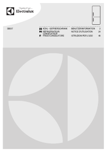 Mode d’emploi Electrolux SB337 Réfrigérateur combiné