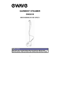 Handleiding Ewave EWGS1B Kledingstomer