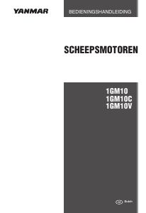 Handleiding Yanmar 1GM10V Scheepsmotor