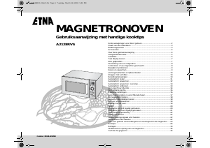 Handleiding ETNA A2128RVS Magnetron