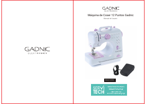 Manual de uso Gadnic MAQCOS02 Máquina de coser