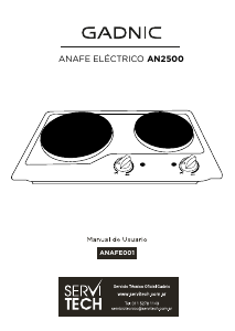 Manual de uso Gadnic ANAFE001 Placa