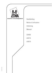 Manual ETNA A3415 Microwave