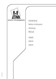 Manual ETNA A3470 Microwave