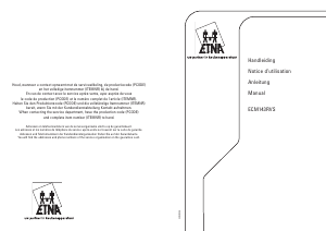 Manual ETNA ECM143RVS Microwave