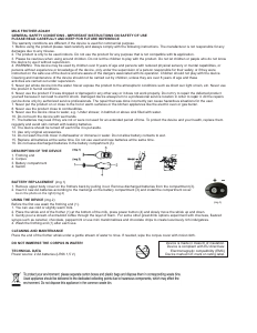 Instrukcja Adler AD 4491 Spieniacz do mleka