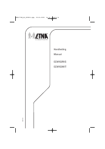 Manual ETNA ECM153RVS Microwave