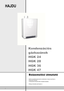 Használati útmutató Hajdu HGK 47 Kazán központi fűtéshez