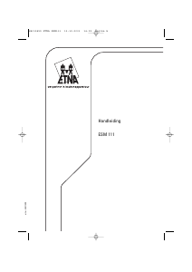 Handleiding ETNA ESM111 Magnetron