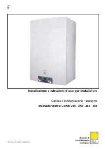 Manuale Paradigma ModuStar 28c Caldaia a gas