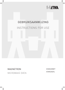 Handleiding ETNA ESM220ZIL Magnetron