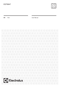 Handleiding Electrolux EGT6647LOK Kookplaat