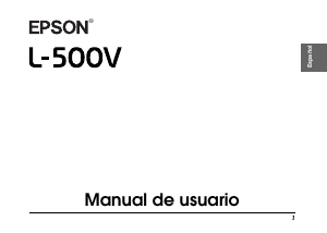 Manual de uso Epson PhotoPC L-500V Cámara digital