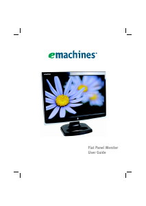 Handleiding eMachines E17T6W LCD monitor