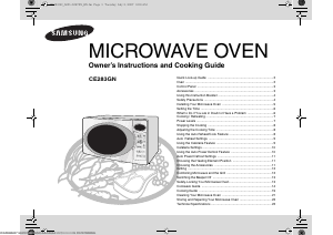 Handleiding Samsung CE283GN/AND Magnetron