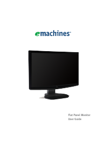 Handleiding eMachines E180HV LCD monitor