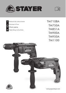 Manuale Stayer TM 851 A K Trapano a percussione