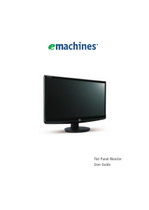 Handleiding eMachines E193HQV LCD monitor