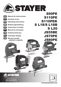 Manual Stayer S 110 PE Jigsaw