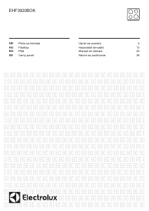 Manual Electrolux EHF3920BOK Plită