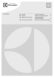 Manual de uso Electrolux EHF3920BOK Placa