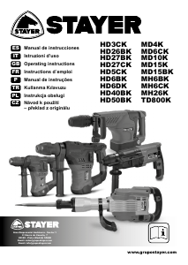 Manual Stayer HD 27 C K Rotary Hammer