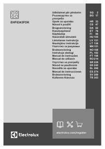 Наръчник Electrolux EHF6343FOK Котлон