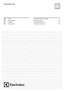 Manuál Electrolux EHG46341FK Varná deska