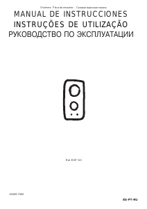 Manual de uso Electrolux EHGT320CX Placa