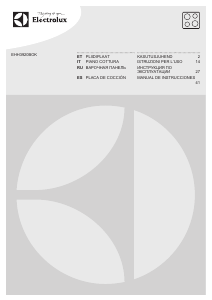 Manuale Electrolux EHH3920BOK Piano cottura