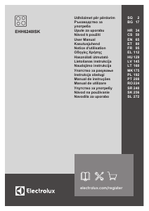 Priručnik Electrolux EHH6240ISK Ploča za kuhanje