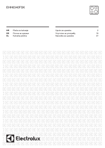 Priručnik Electrolux EHH6340FSK Ploča za kuhanje