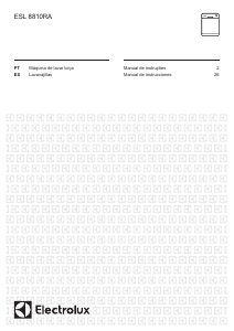 Manual de uso Electrolux ESL8810RA Lavavajillas