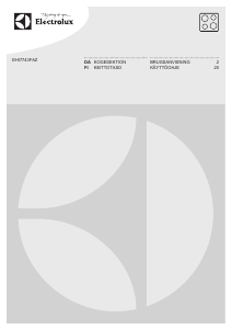 Brugsanvisning Electrolux EHI7743FAZ Kogesektion