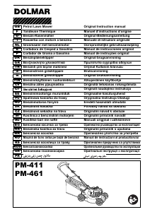 Manual Dolmar PM-461 Lawn Mower