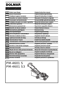 Manual Dolmar PM-4601 S Lawn Mower
