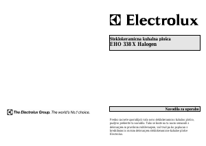 Priročnik Electrolux EHO336X Grelna plošča