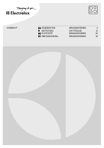 Brugsanvisning Electrolux EHS60041P Kogesektion