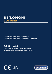 Manuale DeLonghi DEMA 664 Cucina