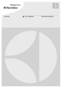 Instrukcja Electrolux EHT70835K Płyta do zabudowy