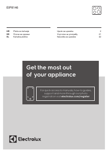 Priročnik Electrolux EIP8146 Grelna plošča