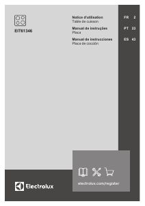 Manual Electrolux EIT61346 Placa
