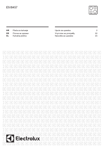 Priručnik Electrolux EIV8457 Ploča za kuhanje