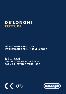 Manuale DeLonghi DEX 664 Cucina