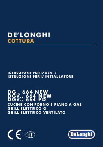 Manuale DeLonghi DGVX 664 NEW Cucina