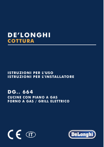 Manuale DeLonghi DGW 664 Cucina