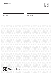 Handleiding Electrolux GK58XTSIO Kookplaat