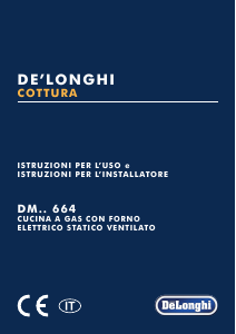 Manuale DeLonghi DMW 664 Cucina