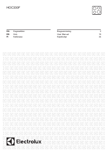 Handleiding Electrolux HOC330F Kookplaat