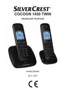 Handleiding SilverCrest COCOON 1450 Draadloze telefoon